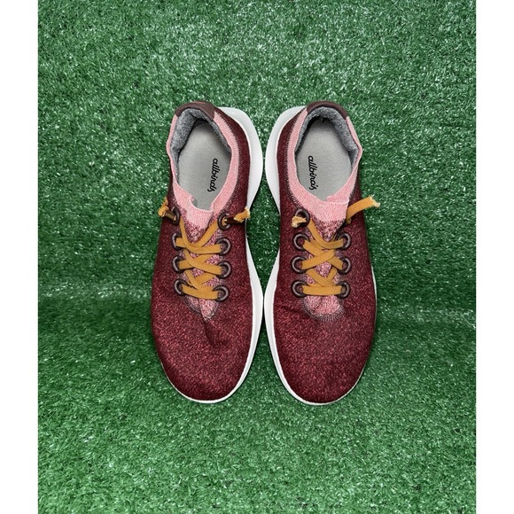 Allbirds Wool Dasher Mizzle Women Size 10 Walking Sneakers Red Pull On MSRP $145 - Picture 5 of 9